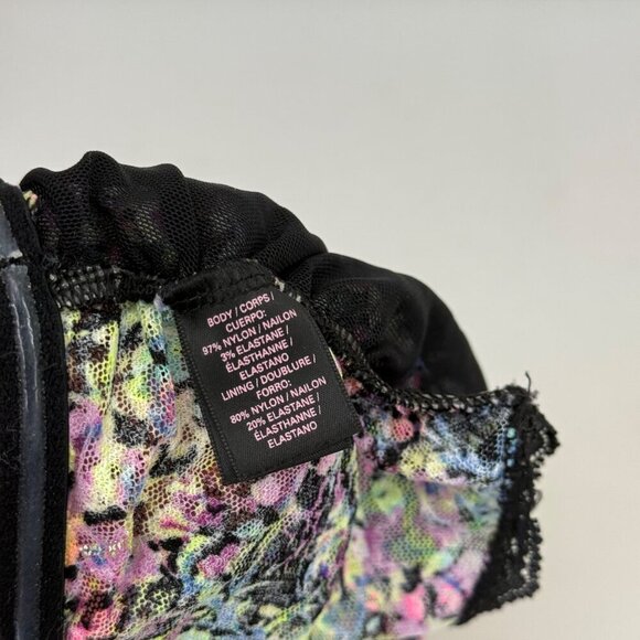 Victorias Secret Multicolor Lace Bandeau Bralette Strapless Bra Womens sz Small - Picture 3 of 6